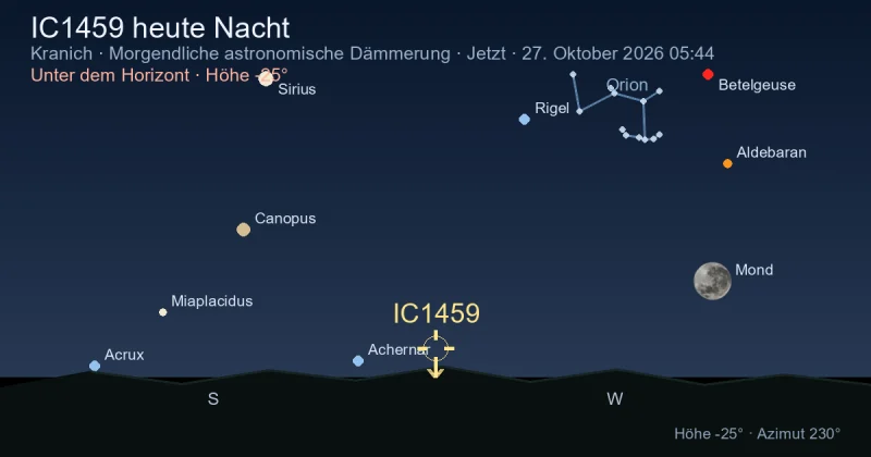 IC1459 heute Nacht