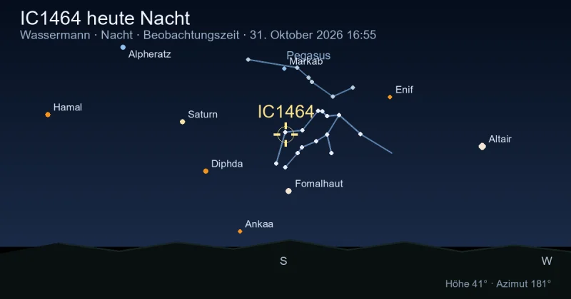 IC1464 heute Nacht