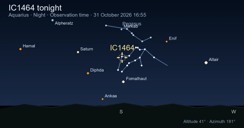 IC1464 tonight