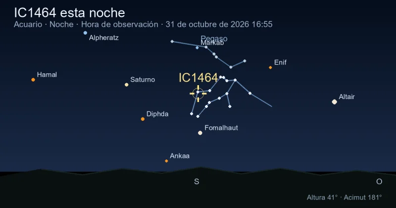 IC1464 esta noche