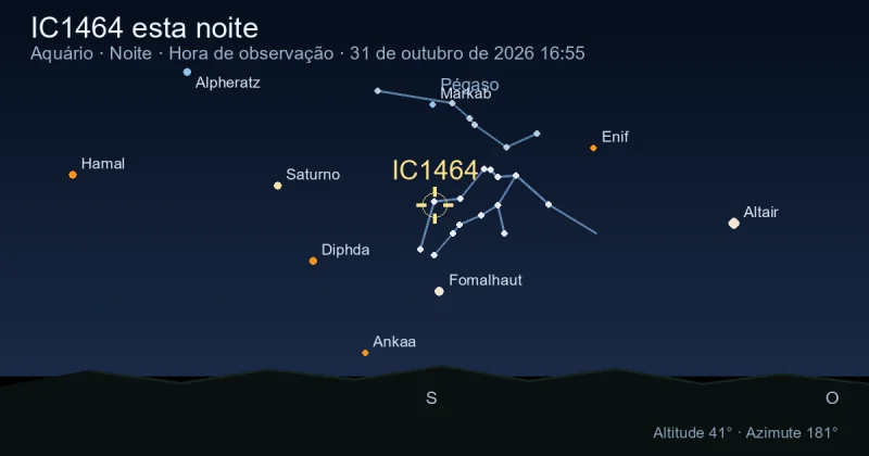 IC1464 esta noite