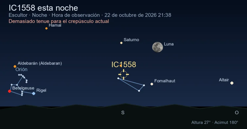 IC1558 esta noche