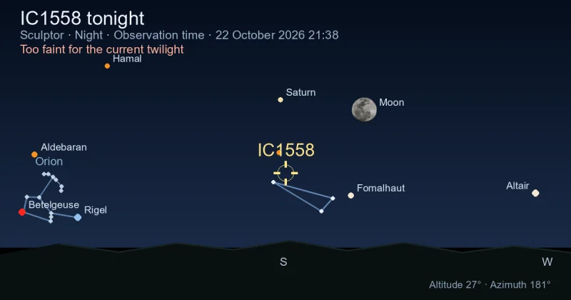 IC1558 tonight