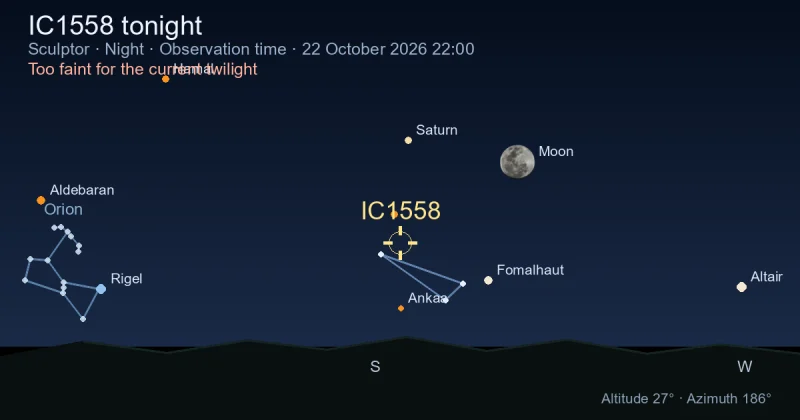 IC1558 tonight