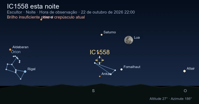 IC1558 esta noite