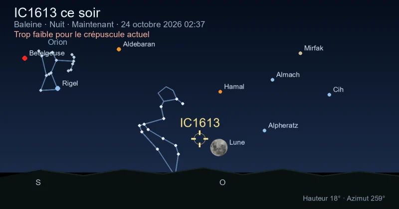 IC1613 ce soir