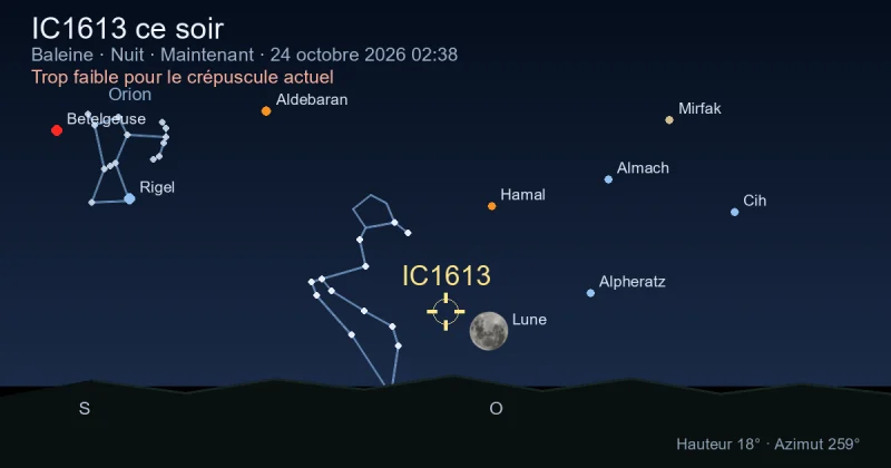 IC1613 ce soir