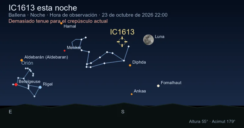 IC1613 esta noche