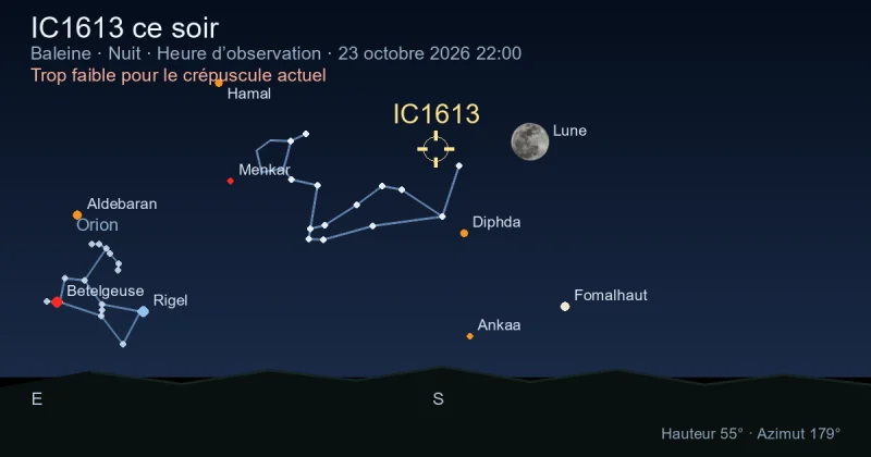 IC1613 ce soir
