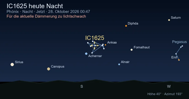 IC1625 heute Nacht