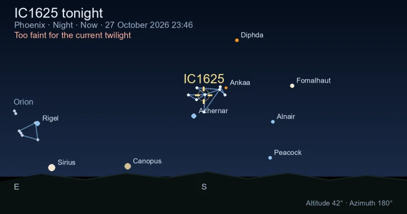 IC1625 tonight