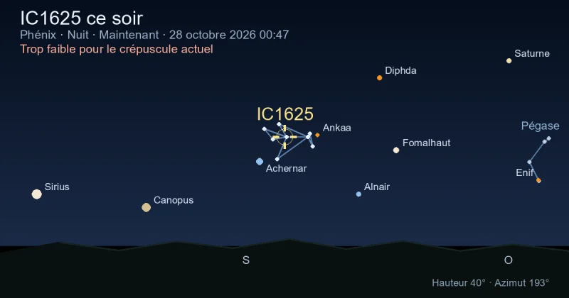 IC1625 ce soir