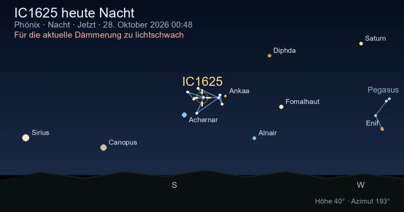 IC1625 heute Nacht