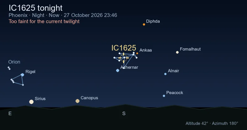 IC1625 tonight