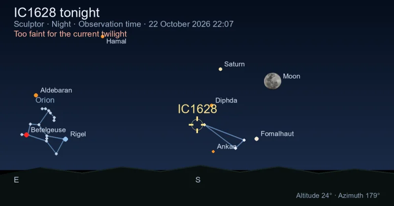 IC1628 tonight