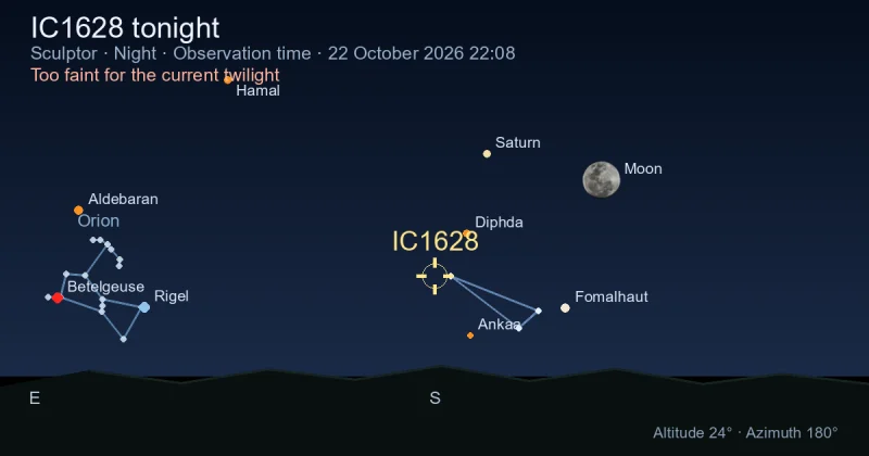 IC1628 tonight