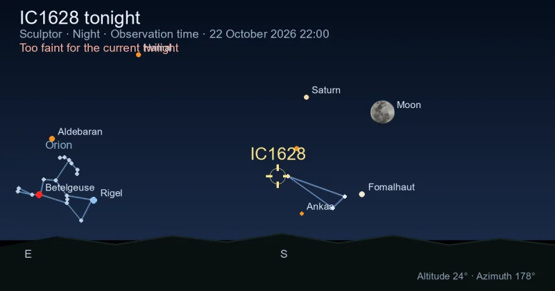 IC1628 tonight