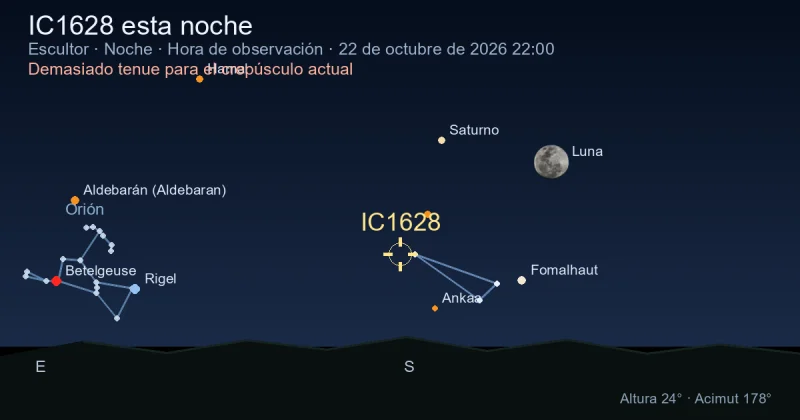 IC1628 esta noche