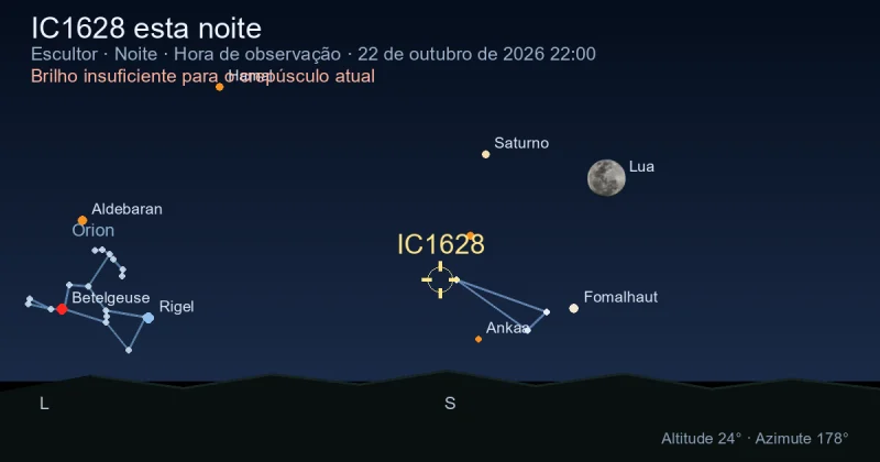 IC1628 esta noite