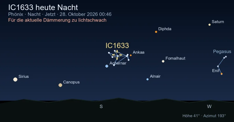 IC1633 heute Nacht