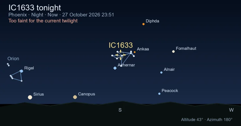 IC1633 tonight
