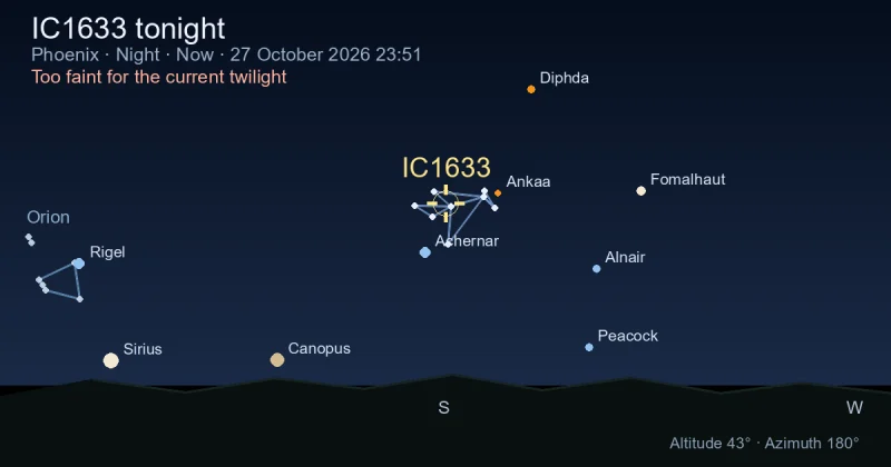 IC1633 tonight