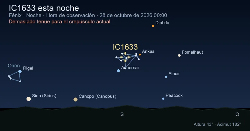 IC1633 esta noche