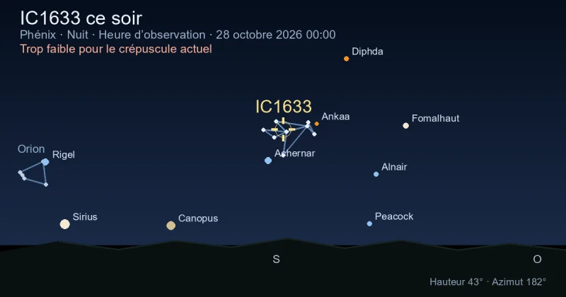 IC1633 ce soir