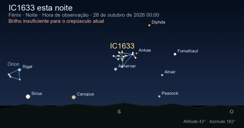 IC1633 esta noite