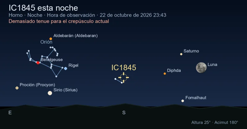 IC1845 esta noche
