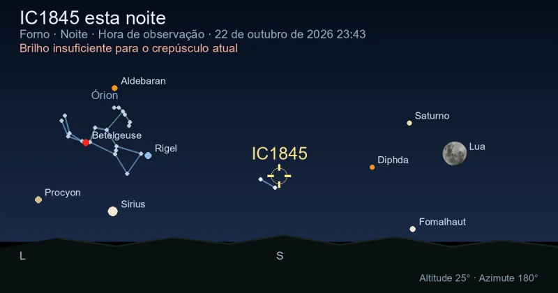 IC1845 esta noite