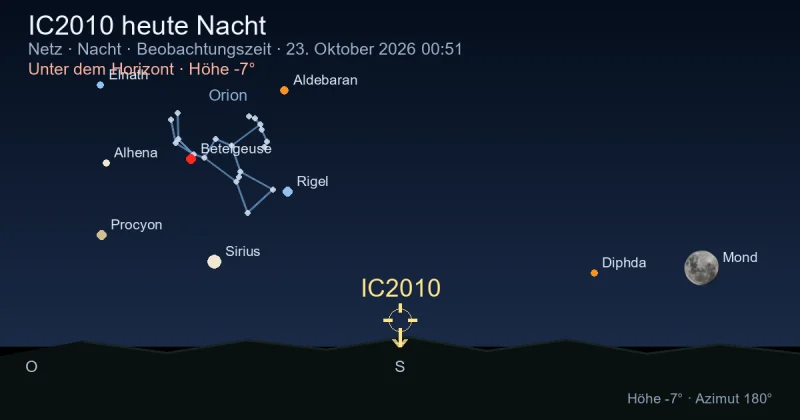 IC2010 heute Nacht