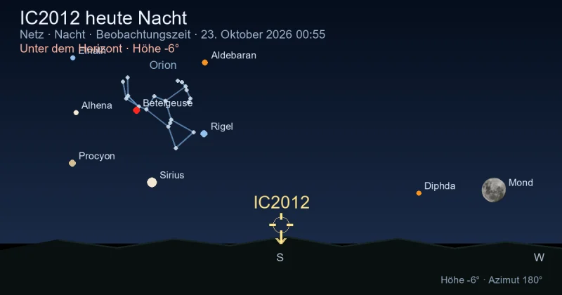 IC2012 heute Nacht
