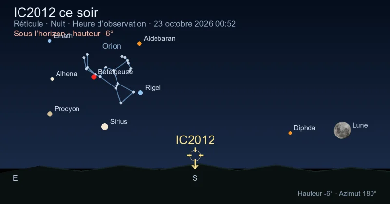 IC2012 ce soir