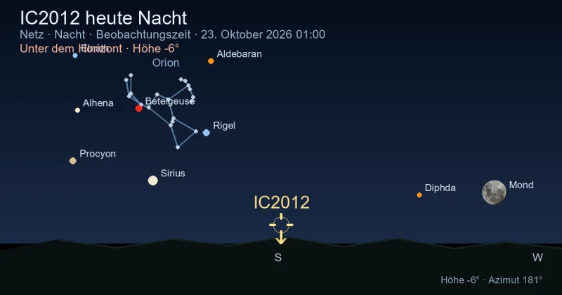 IC2012 heute Nacht