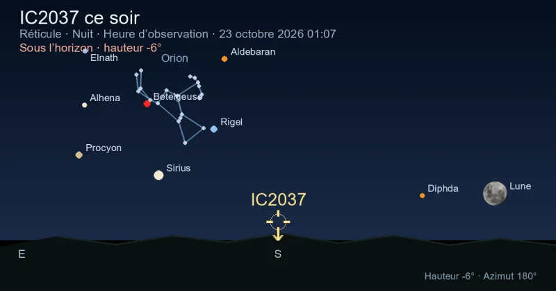 IC2037 ce soir