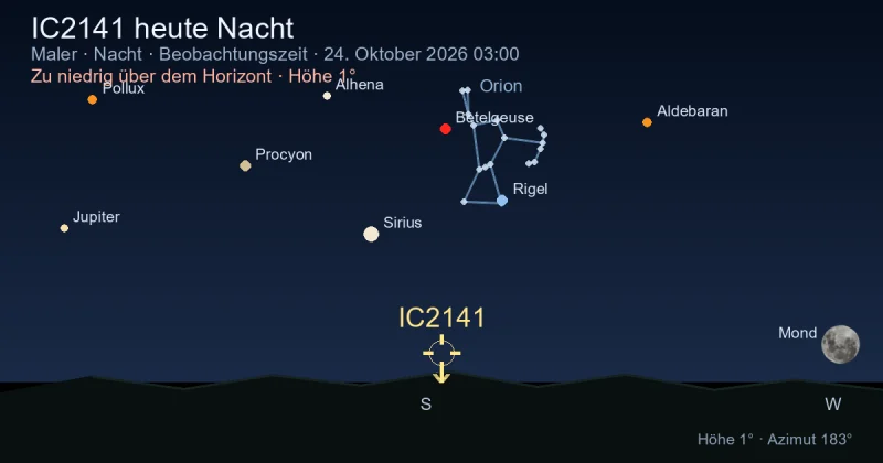 IC2141 heute Nacht
