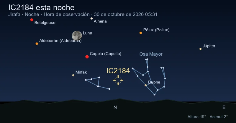 IC2184 esta noche