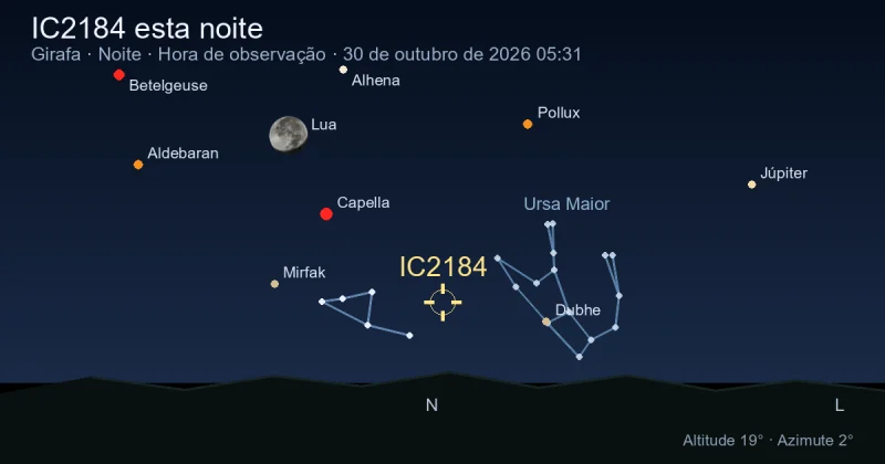 IC2184 esta noite