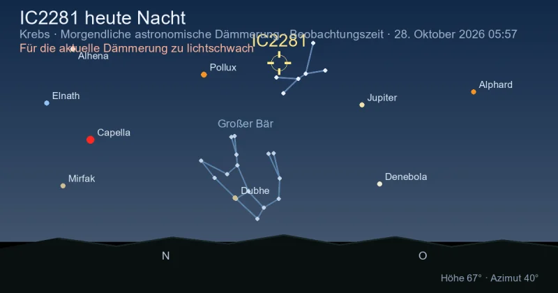 IC2281 heute Nacht