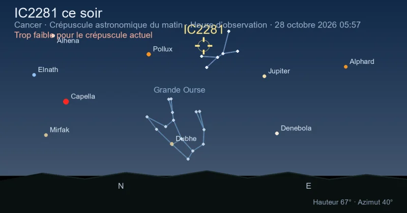 IC2281 ce soir