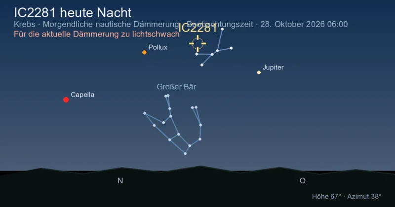 IC2281 heute Nacht