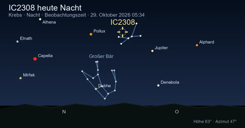 IC2308 heute Nacht