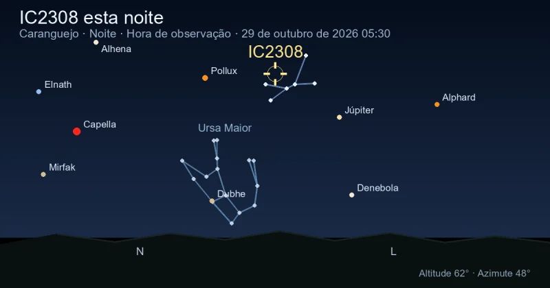 IC2308 esta noite