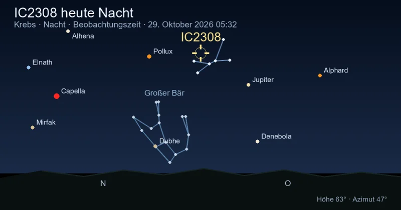 IC2308 heute Nacht