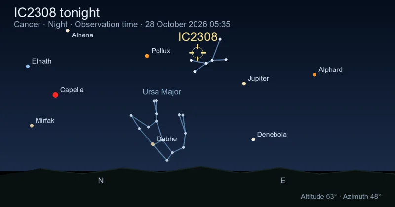 IC2308 tonight