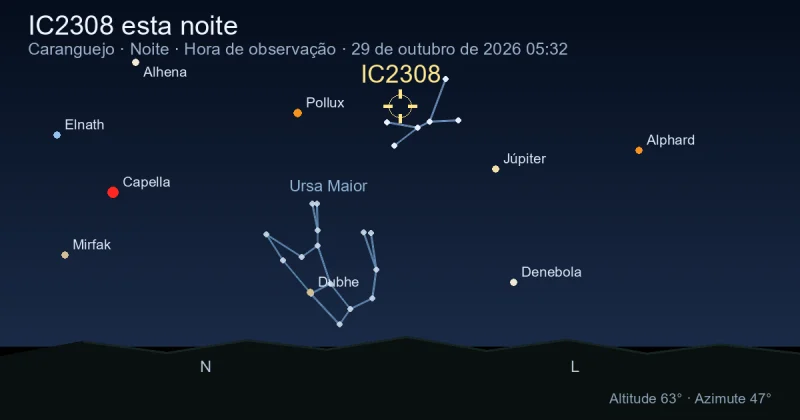 IC2308 esta noite