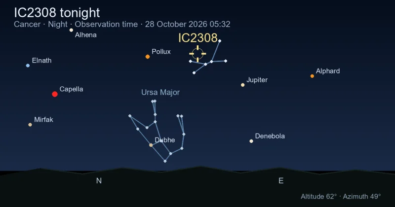IC2308 tonight