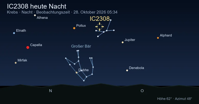 IC2308 heute Nacht