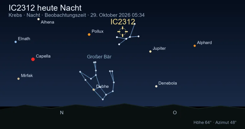 IC2312 heute Nacht